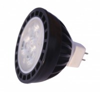 Лампа светодиодная MR16 5W 3000K 120D 12-24V - AC/DC