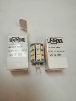 Лампа светодиодная SMD-G4-3W-10-18V - AC/DC-3000K