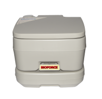Биотуалет переносной туристический компактный BIOFORCE Compact WC 12-10 (серый, в крафтовой коробке)