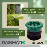 Веерная форсунка RAINMATIC GF-4AN